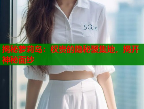 揭秘萝莉岛：权贵的隐秘聚集地，揭开神秘面纱