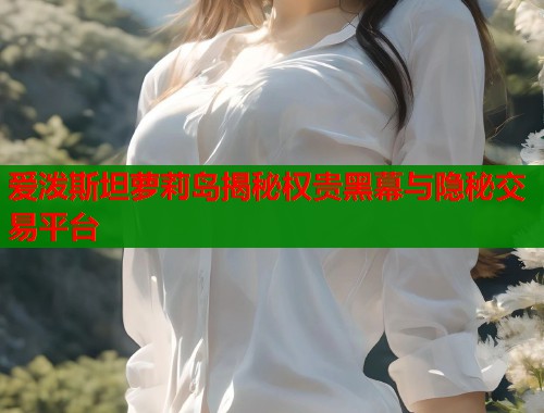 爱泼斯坦萝莉岛揭秘权贵黑幕与隐秘交易平台