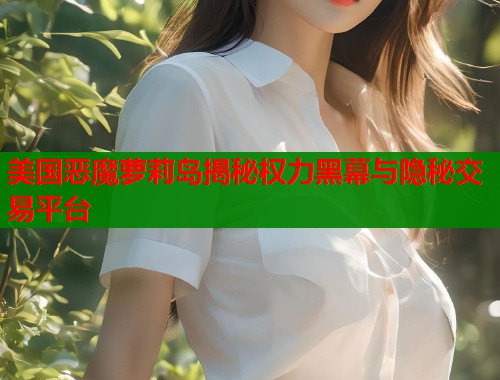 美国恶魔萝莉岛揭秘权力黑幕与隐秘交易平台