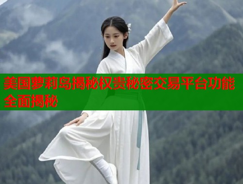 美国萝莉岛揭秘权贵秘密交易平台功能全面揭秘