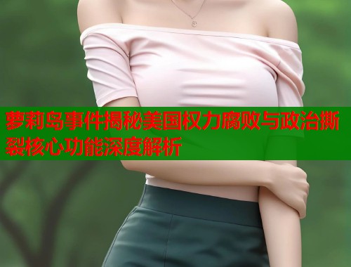 萝莉岛事件揭秘美国权力腐败与政治撕裂核心功能深度解析