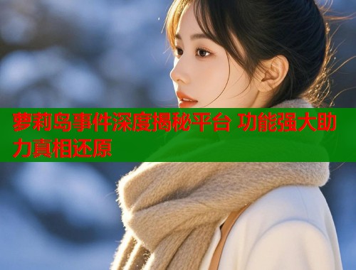 萝莉岛事件深度揭秘平台 功能强大助力真相还原